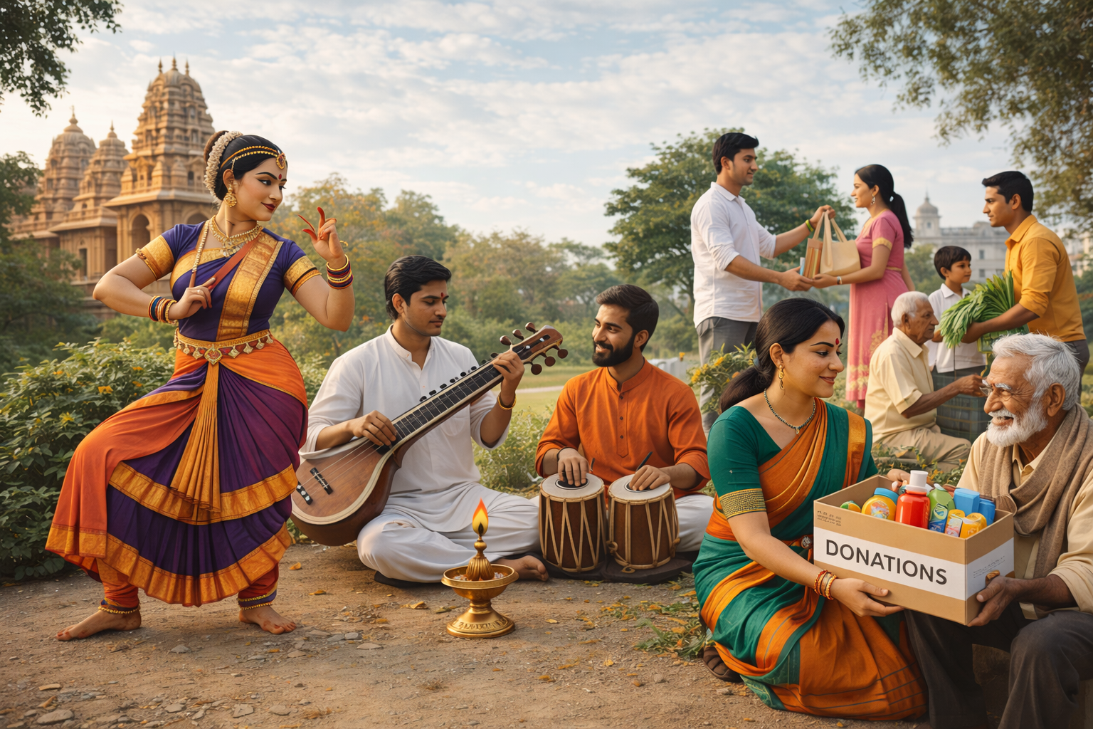 Indian cultural heritage - community and tradition